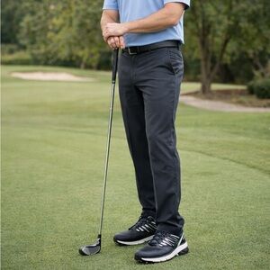 Hi-Tec Golf Shoes Cleats Mens 13 V-Lite Typhoon II Black And Silver‎